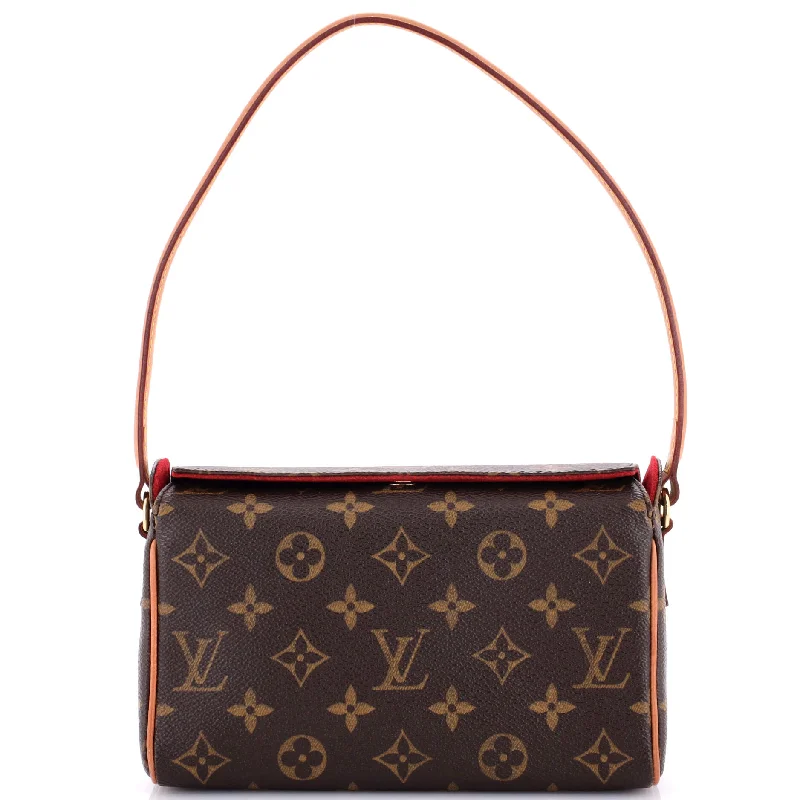 Shoulder bags with vintage vibes for nostalgia -Recital Handbag Monogram Canvas