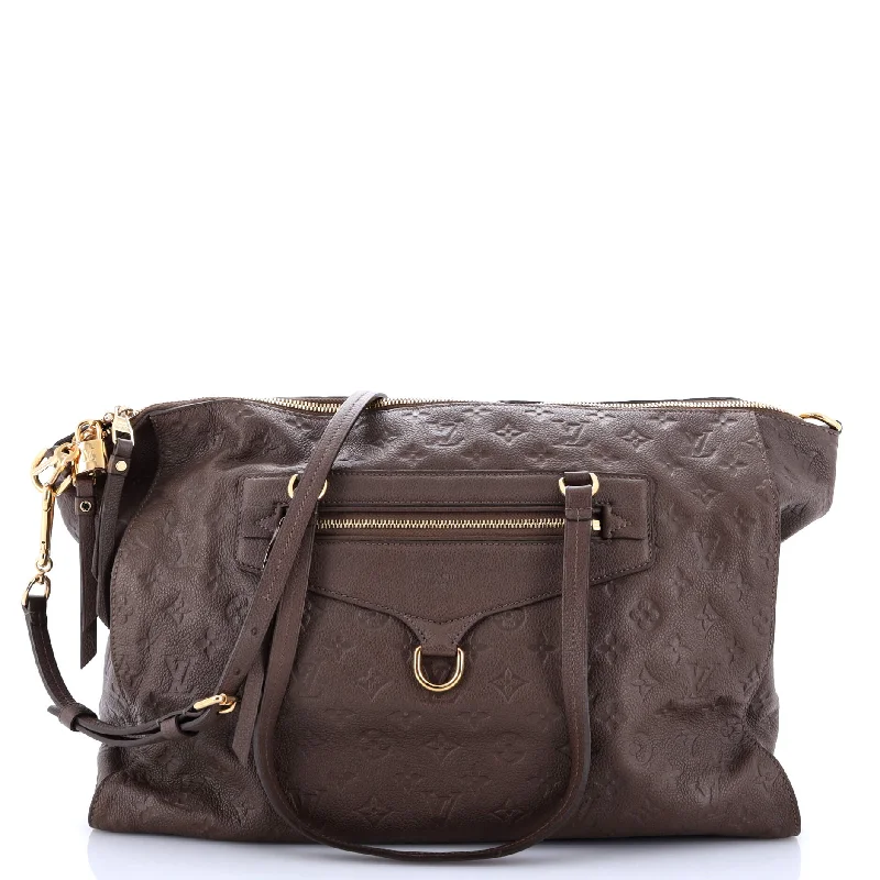 Insulated shoulder bags for keeping items cool -Lumineuse Handbag Monogram Empreinte Leather GM