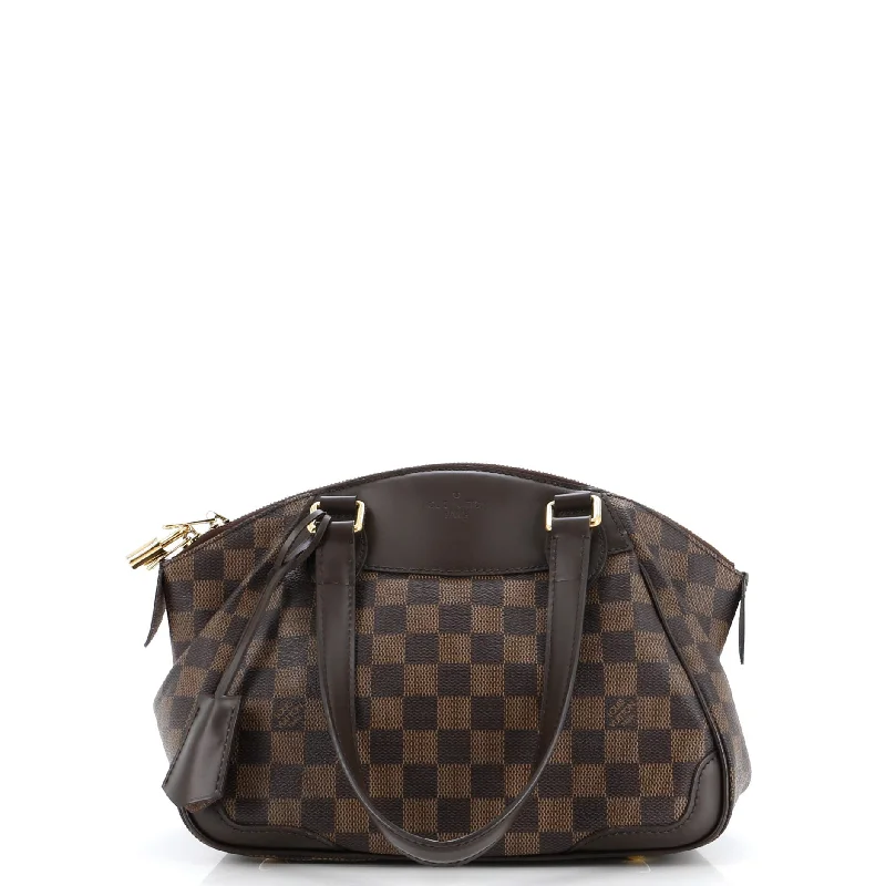 Shoulder bags with drawstring tops for style -Verona Handbag Damier PM