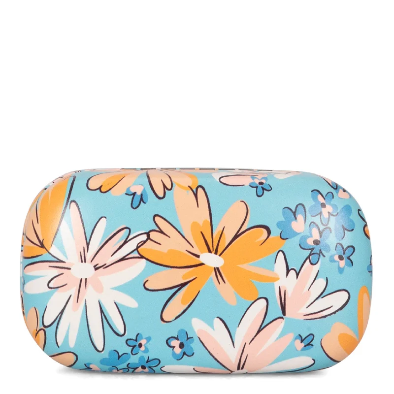 Floral Water Snap Top Case