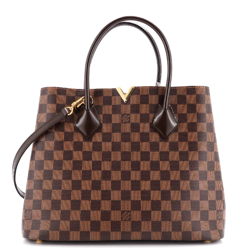 Shoulder bags with neutral tones for versatility -Kensington Handbag Damier