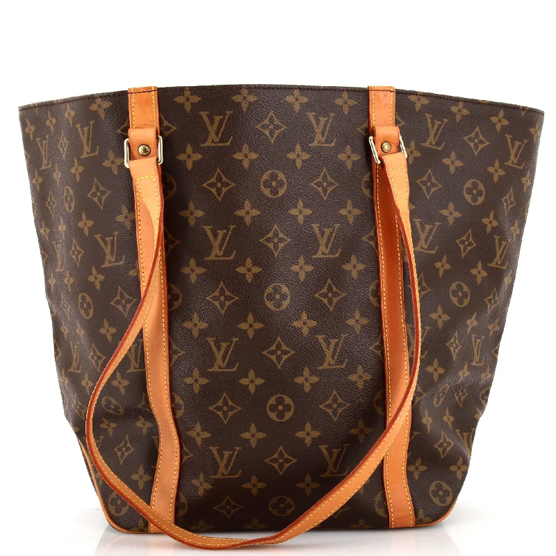 Shoulder bags with sleek hardware for sophistication -Shopping Sac Handbag Monogram Canvas MM