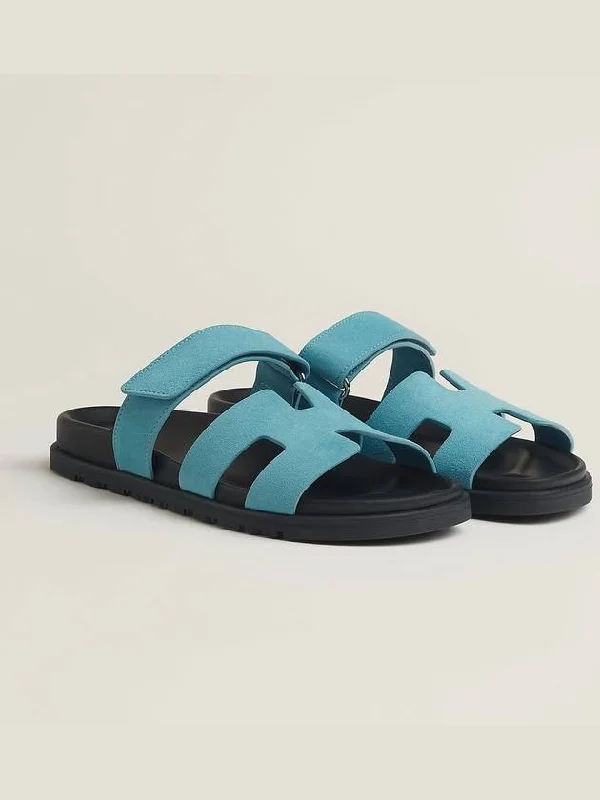 24SS ChypreChypre Sandals H222297Z 6H Blue Mineral