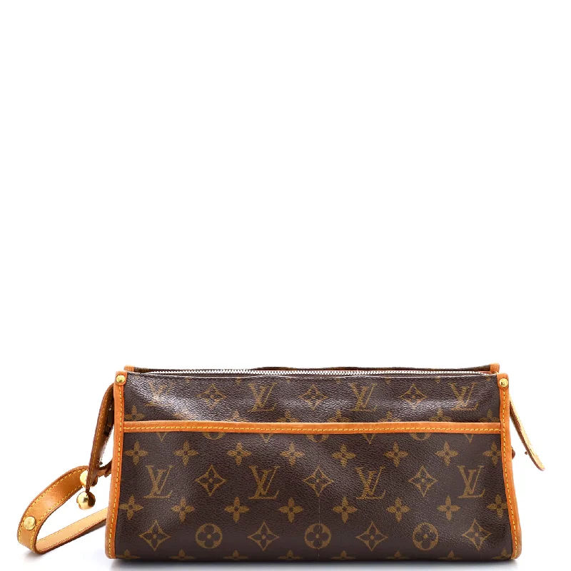 Shoulder bags with playful patterns for fun -Popincourt Shoulder Bag Monogram Canvas Long