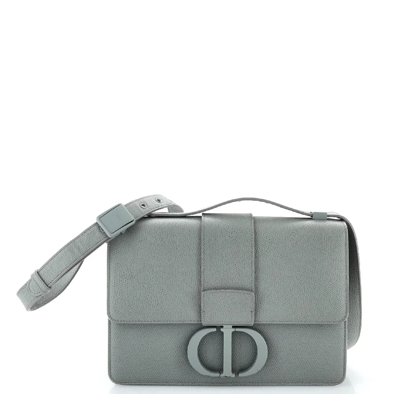 Shoulder bags with sturdy canvas for longevity -Ultra Matte 30 Montaigne Flap Bag Leather