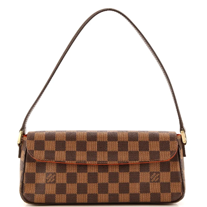 Shoulder bags with vibrant colors for boldness -Recoleta Handbag Damier