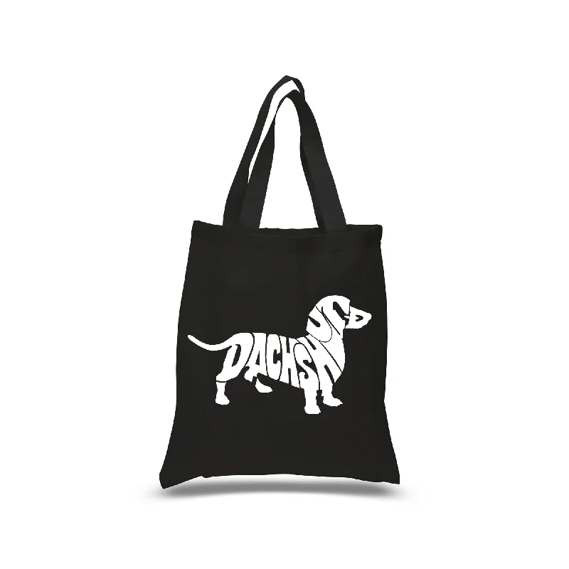 Dachshund  - Small Word Art Tote Bag