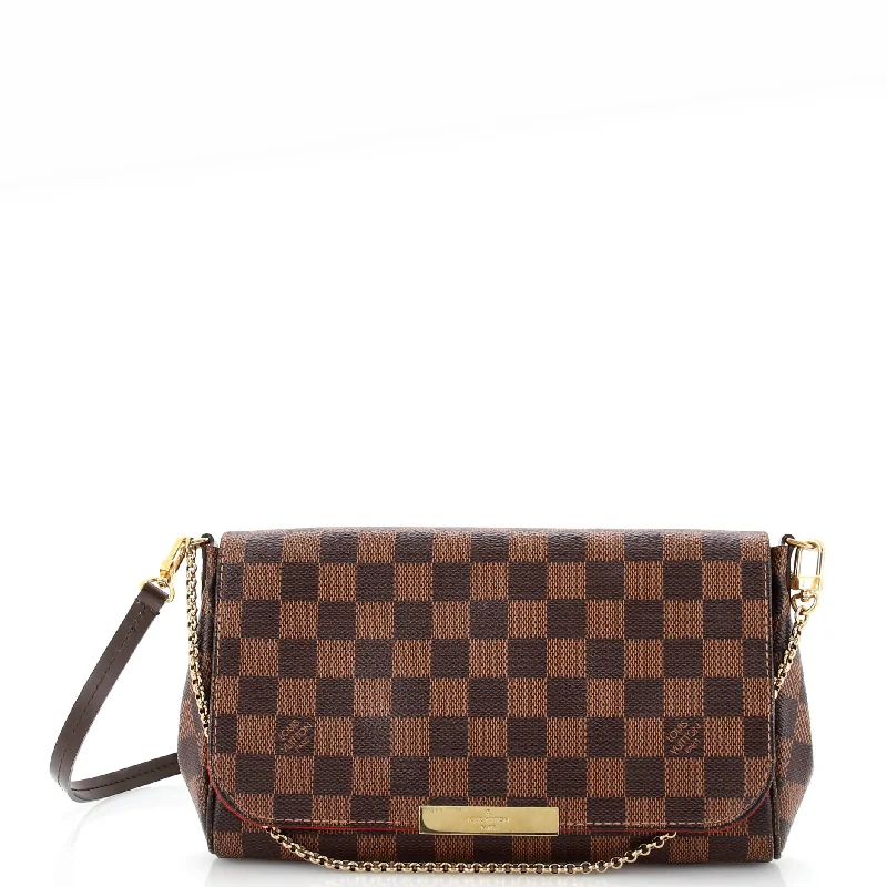 Shoulder bags with playful patterns for fun -Favorite Handbag Damier MM