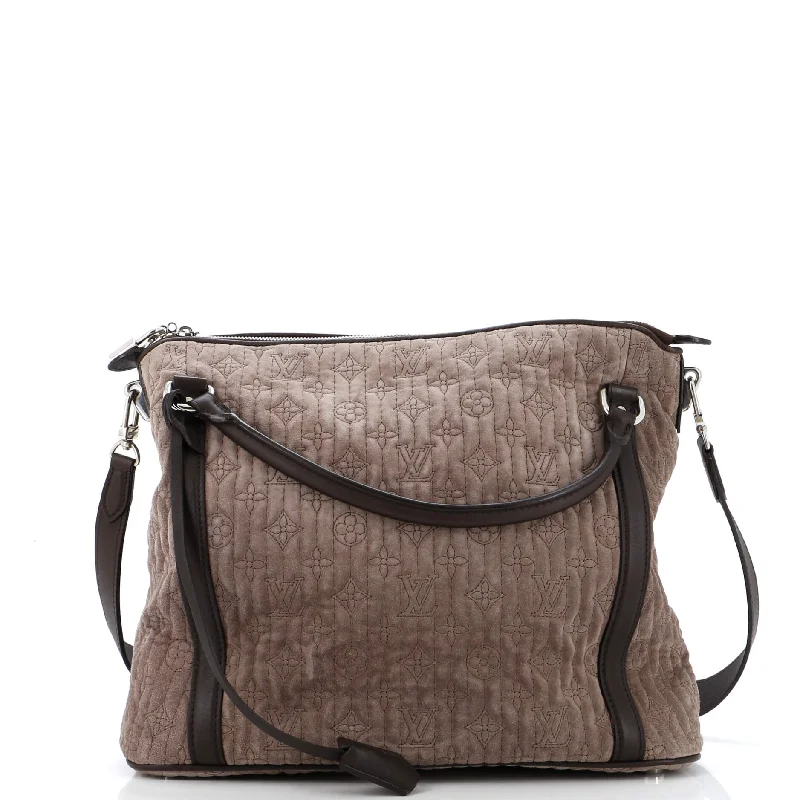 Shoulder bags with woven fabric for texture -Antheia Ixia Handbag Suede PM