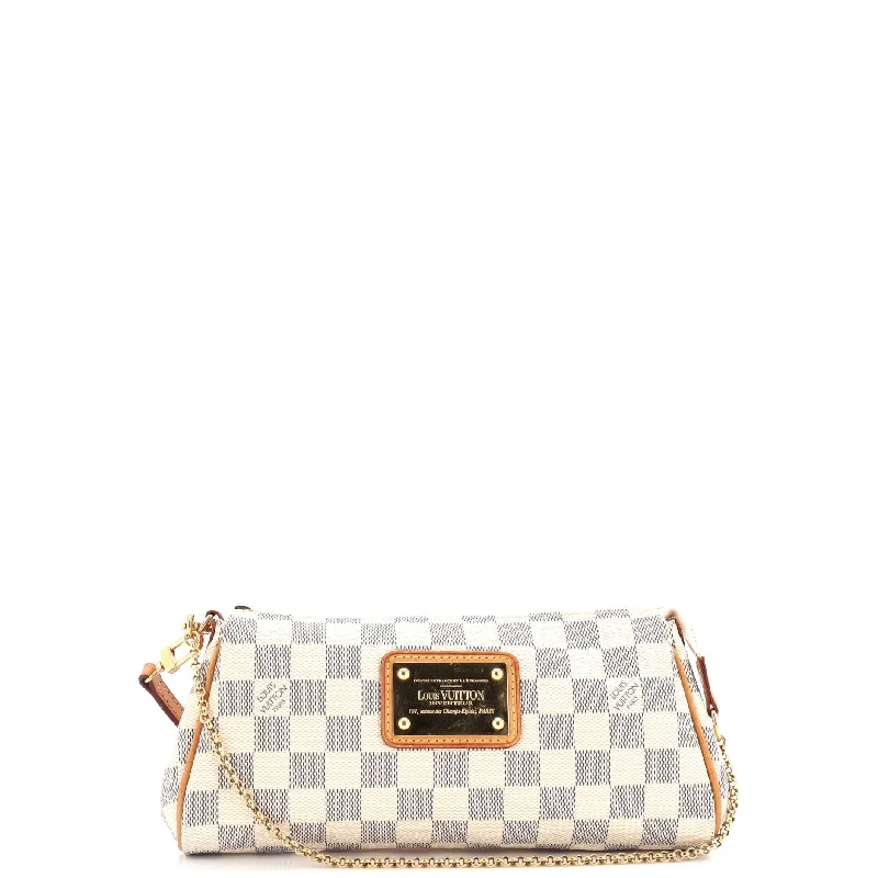 Shoulder bags with minimalist sleek silhouettes -Eva Handbag Damier