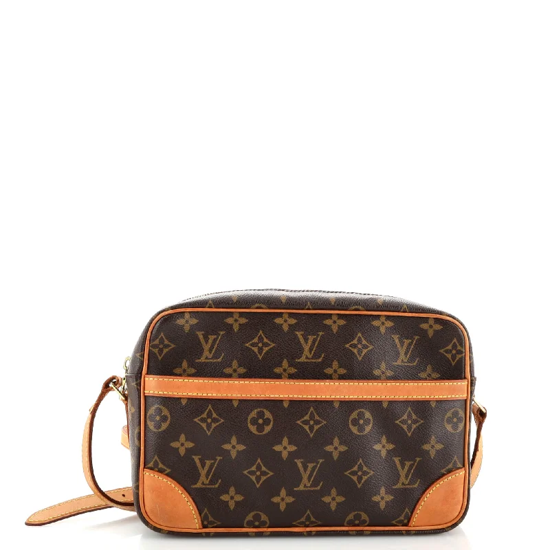 Shoulder bags with elegant gold-tone hardware -Trocadero Handbag Monogram Canvas 27