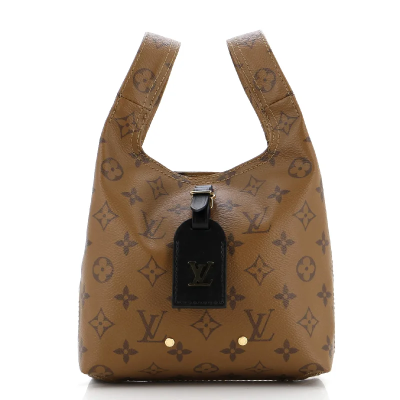 Shoulder bags with subtle embroidery for detail -Atlantis Handbag Reverse Monogram Canvas BB