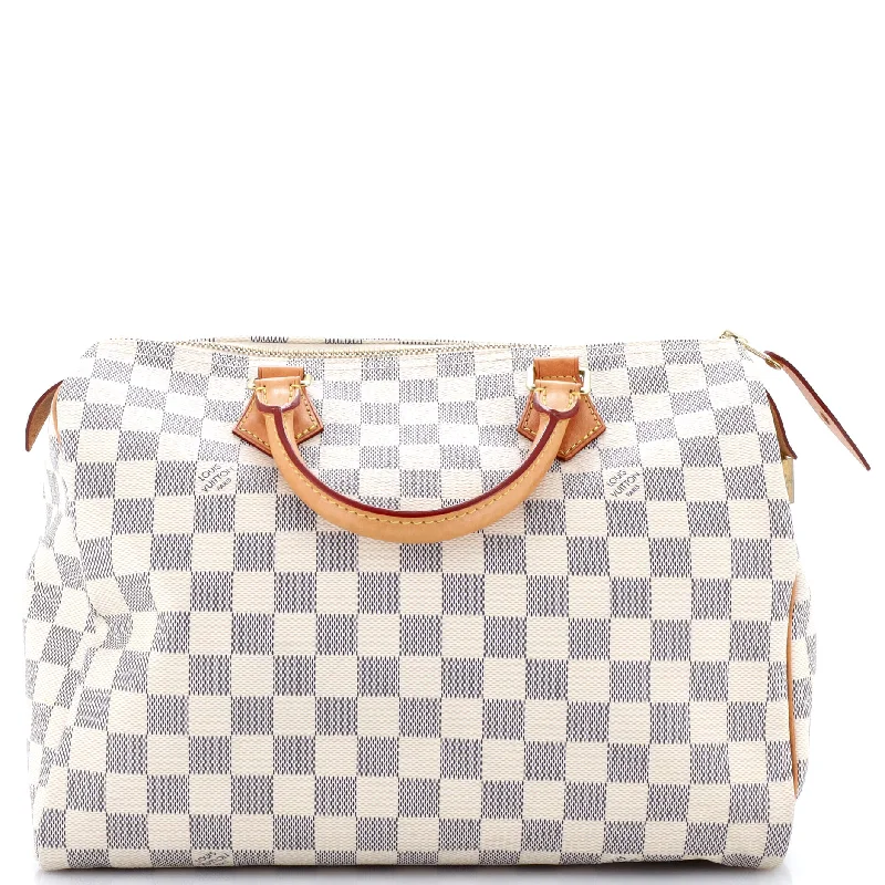 Shoulder bags with lightweight nylon for ease -Speedy Handbag Damier 30