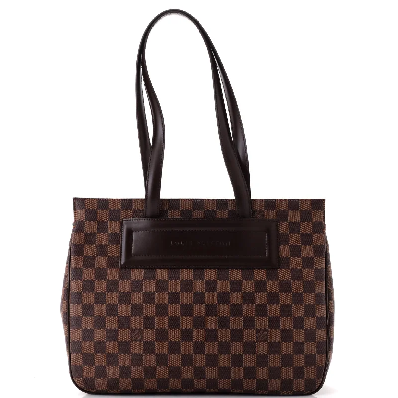 Quilted shoulder bags with elegant textured designs -Parioli Handbag Damier PM