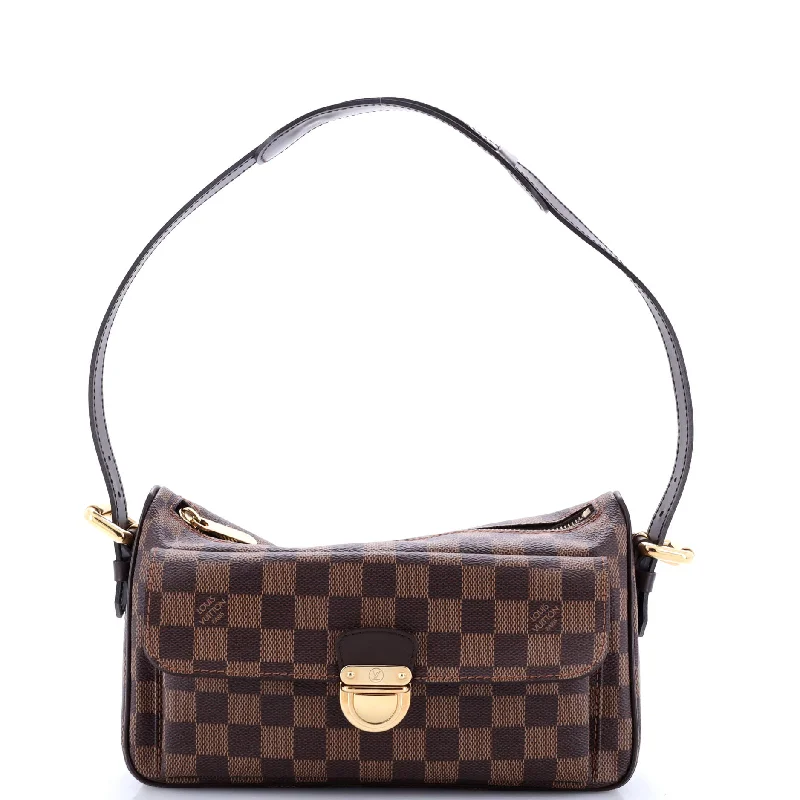 Shoulder bags with neutral leather for elegance -Ravello Handbag Damier GM