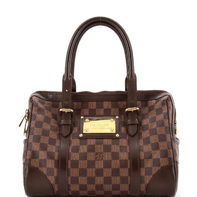 Shoulder bags with compact designs for portability -Berkeley Handbag Damier