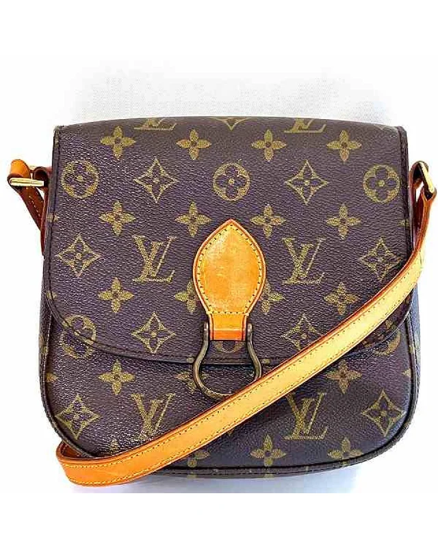 Tote bags with bold neon colors for a fun, youthful vibe-Authentic Louis Vuitton Mini Monogram Shoulder Bag - Fair Condition