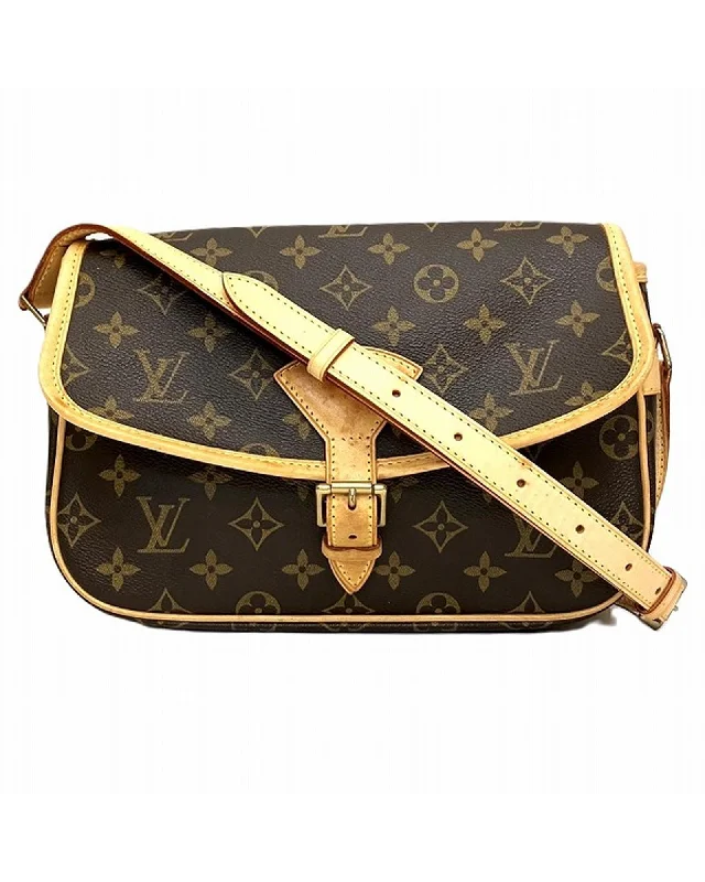 Tote bags with suede and leather accents for a soft, luxurious touch-Authentic Louis Vuitton Monogram Shoulder Bag