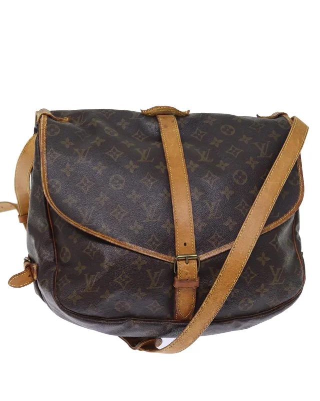 Best tote bags with eco-friendly materials for a sustainable, fashionable option-Monogram Canvas Shoulder Bag