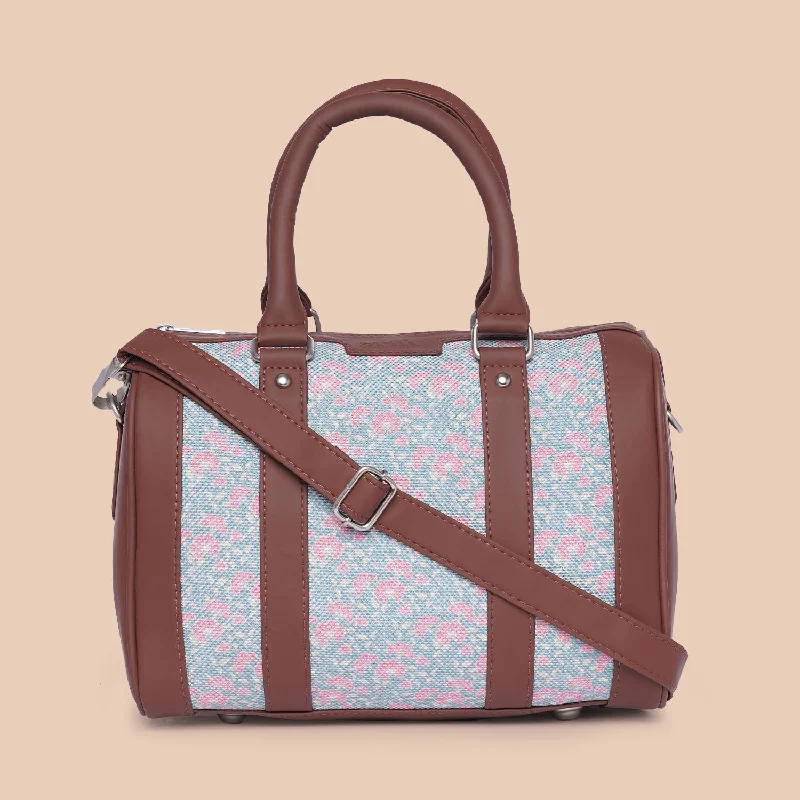 Waterproof handle bags ideal for rainy weather -Chettinad Florals Handbag