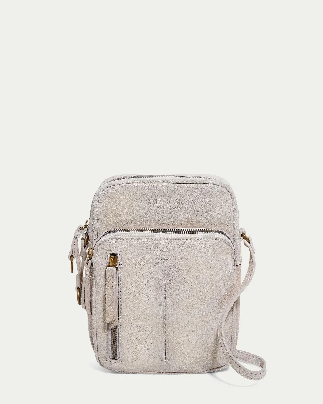 Handle bags with rugged canvas for outdoors -Cleveland Large NS Crossbody