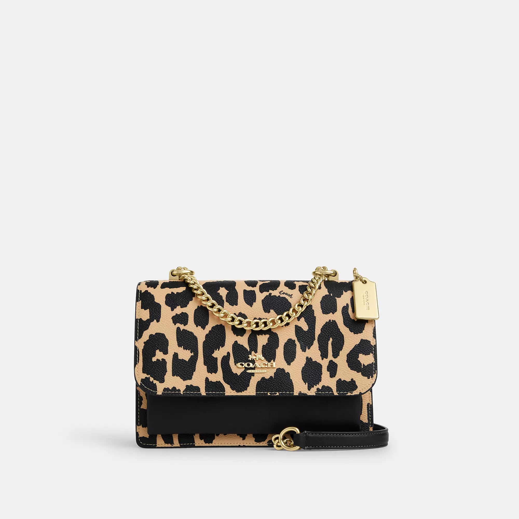 Handle bags with vibrant colors for boldness -Coach Outlet Klare Crossbody Bag With Leopard Print