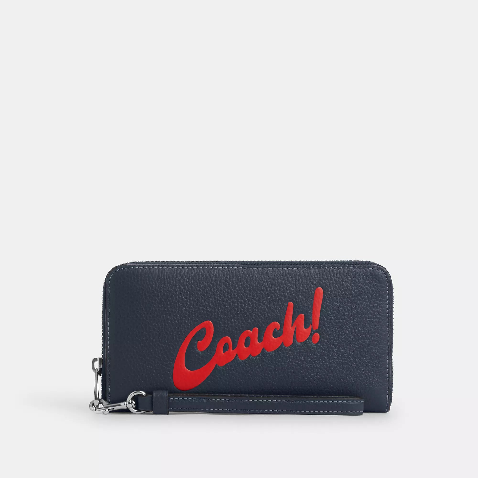 Handle bags with geometric patterns for modernity -Coach Outlet Long Zip Around Wallet With Coach Graphic