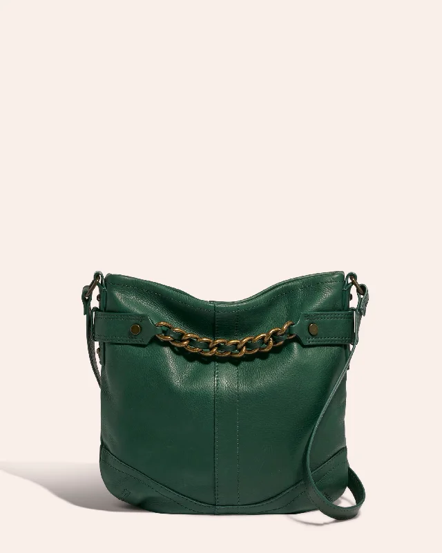 Handle bags with bold text for statements -Elton Crossbody