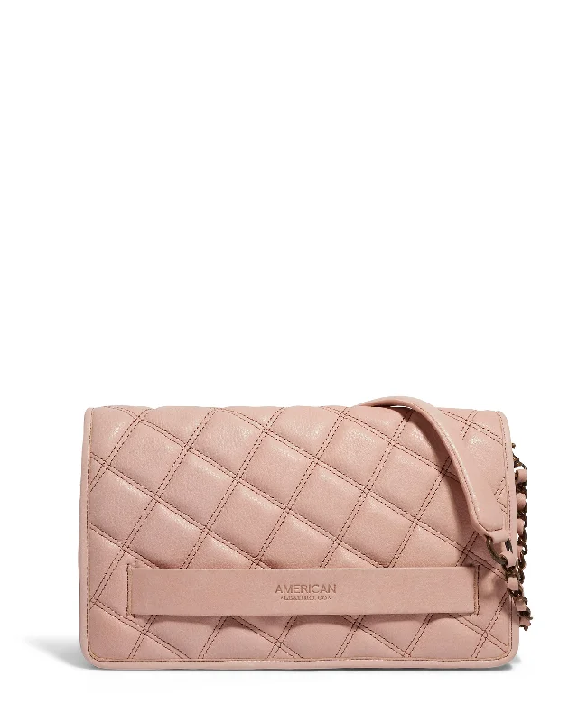 Quilted handle bags with stylish textured finish -Emerson Quilted Convertible Shoulder