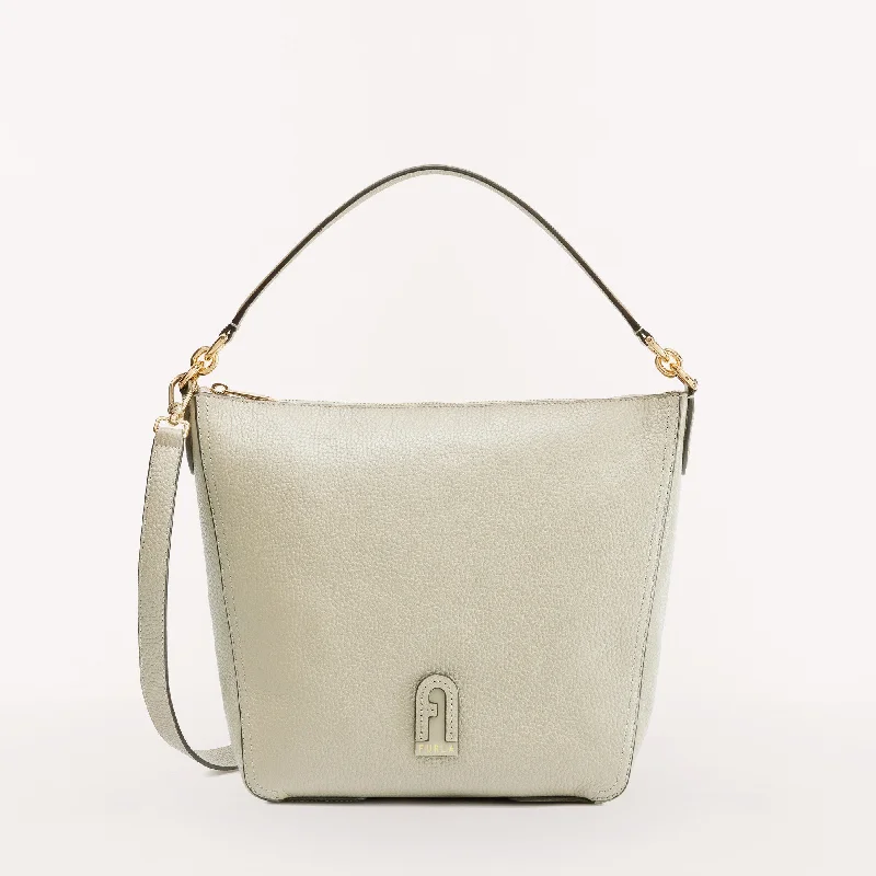 Handle bags with elegant gold-tone hardware -Furla Atena Hobo S