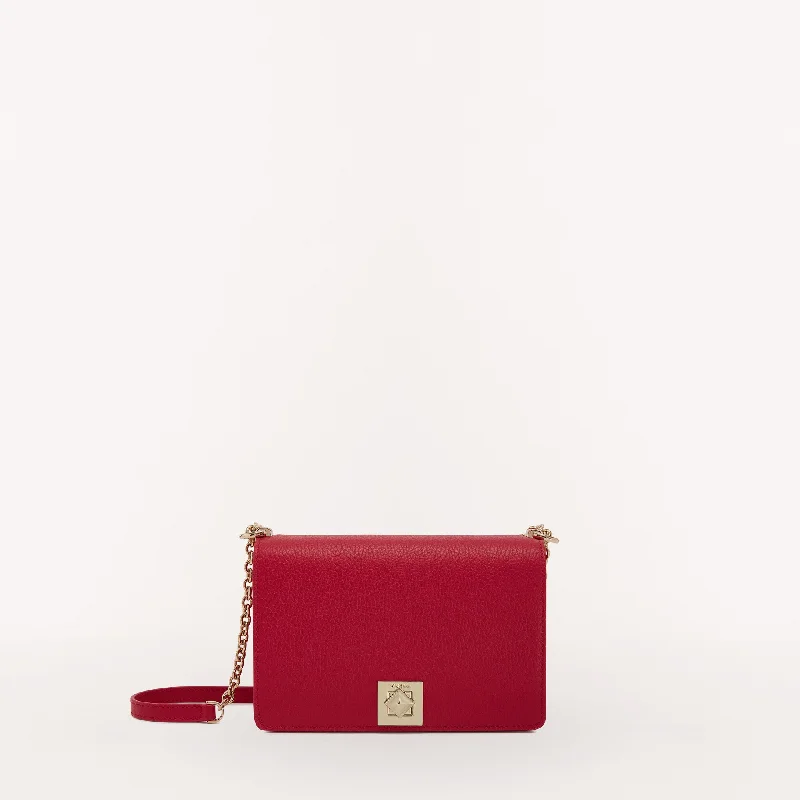 Handle bags with bold text for statements -Furla  Crossbody Mini