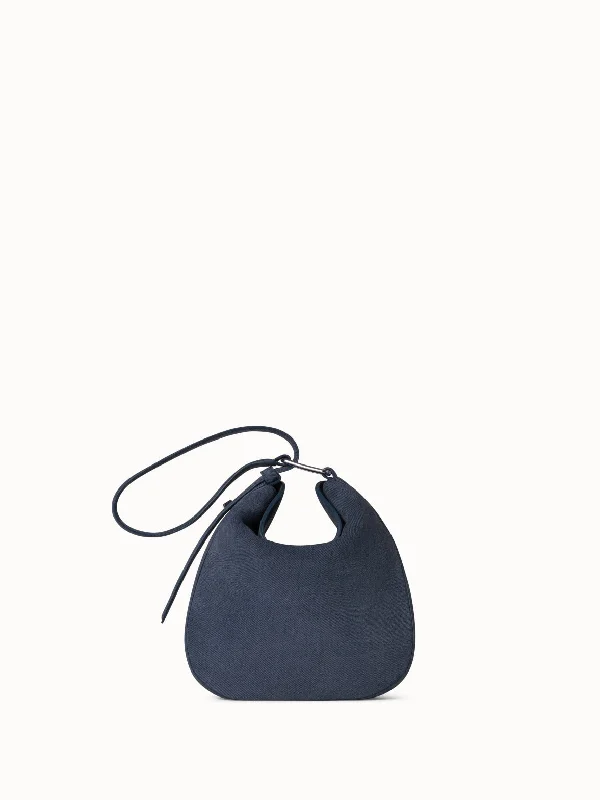 Handle bags with vegan suede for softness -Anna Little Hobo