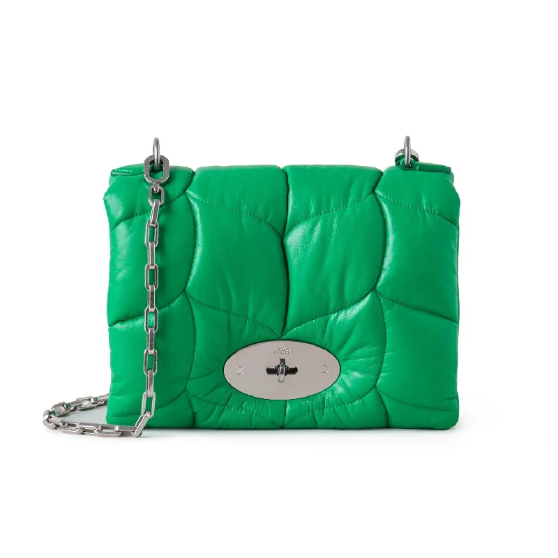 Handle bags with bright neons for visibility -Mulberry Little Softie