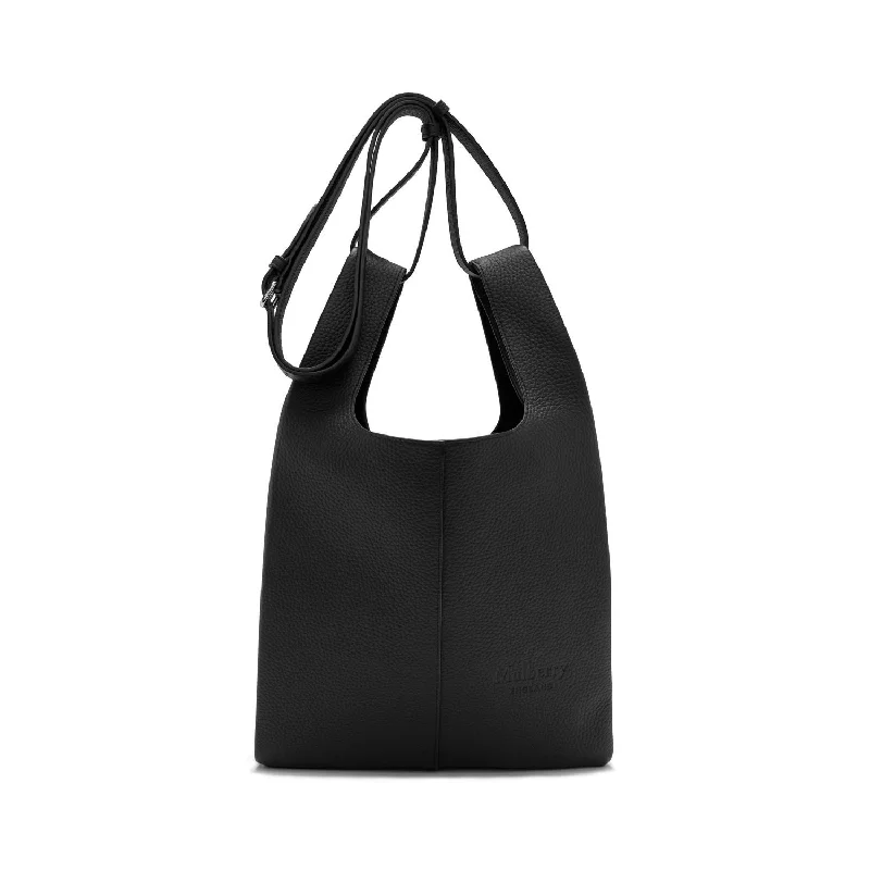 Handle bags with modern cutouts for style -Mulberry Portobello Tote