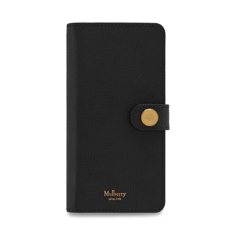 Handle bags with elegant gold-tone hardware -Mulberry Samsung S9 Flip Case