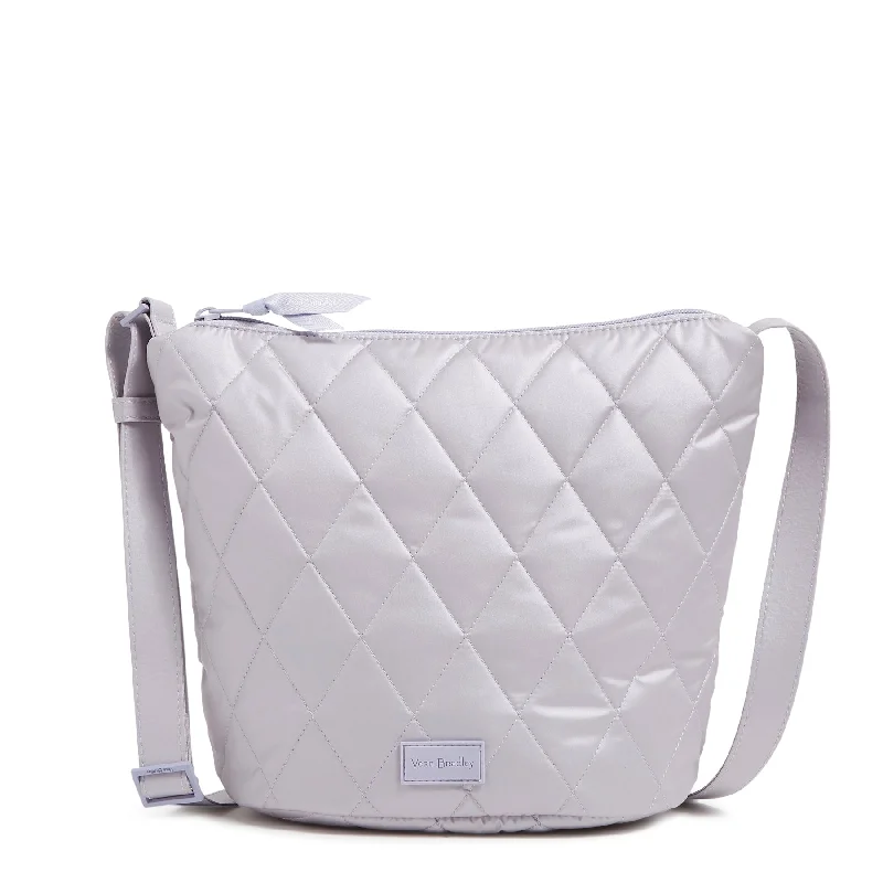 Handle bags with sleek zippers for closure -Outlet Ultralight Bucket Crossbody