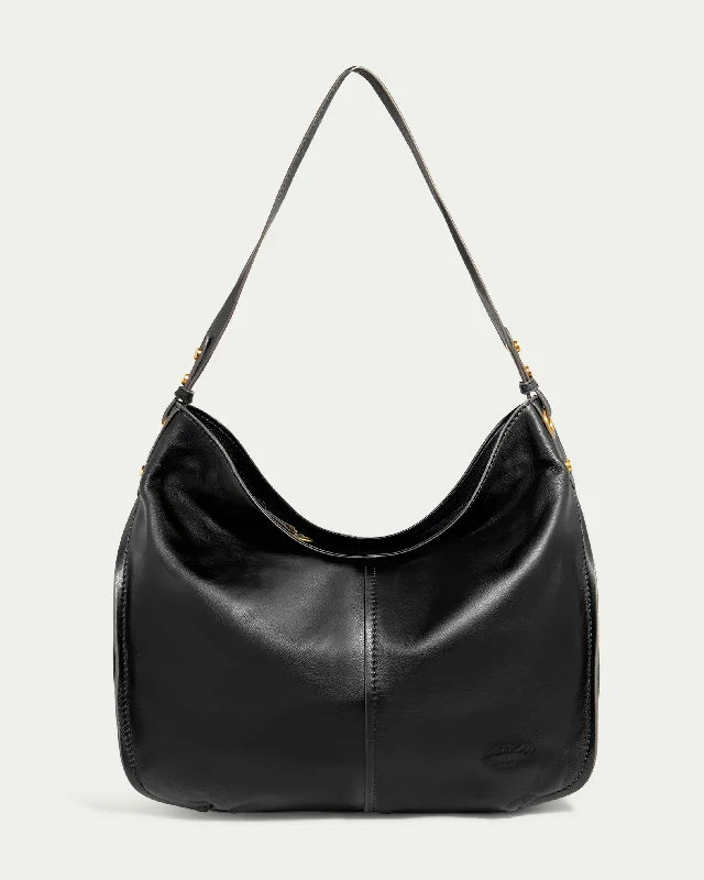 Handle bags with bold logos for branding -Summit Large Top Zip Hobo