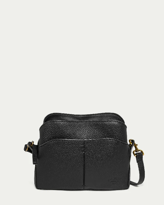 Handle bags with minimalist sleek silhouettes -Tulip Triple Entry Crossbody