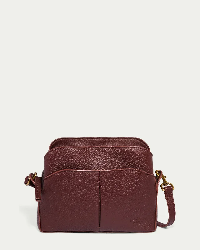 Handle bags with thick handles for support -Tulip Triple Entry Crossbody